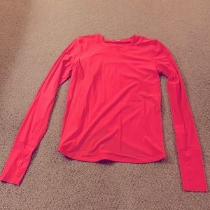 LULULEMON Sonic Pink Long Sleeve Top